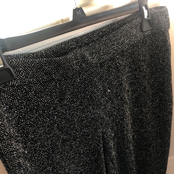 INC Sparkly Ruffle Hem Pants - Picture 3 of 4
